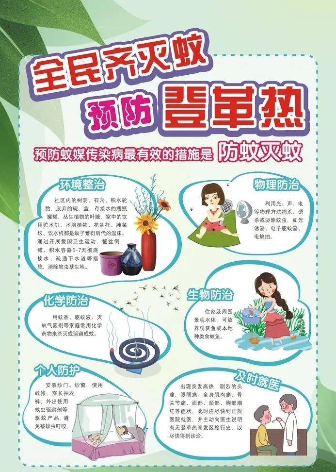 預防登革熱，健康過暑假——致廣大家長的一封信